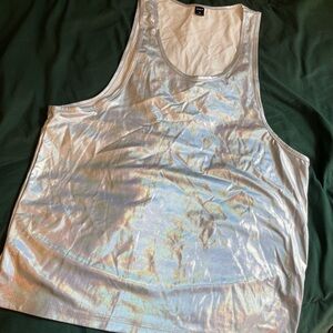 Metallic tank top